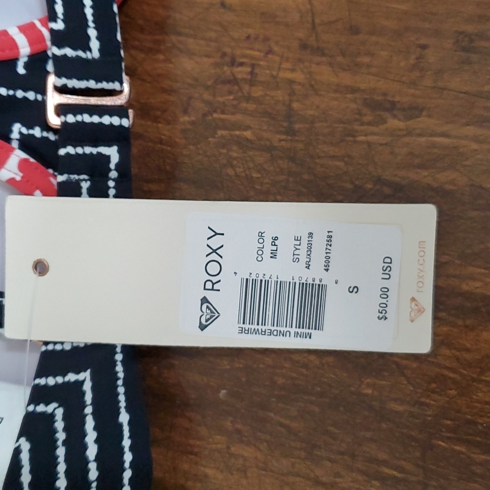 Small Roxy Mini Underwire Swim Top - Picture 7 of 13